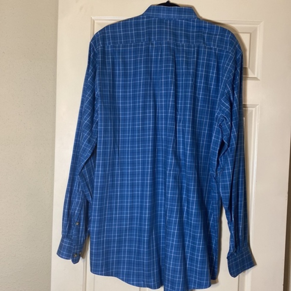 L.L.Bean L-tall wrinkle free traditional fit long sleeve bottom down shirt - Picture 4 of 8